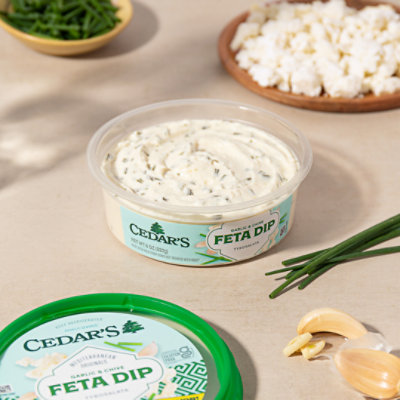 Cedars Garlic & Chive Dip - 8 OZ - Image 5