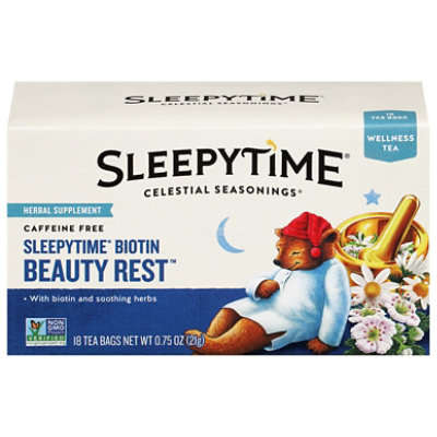 Celestial Seasonings Tea Sleepytime Beauty Rest - 18 CT - Image 1