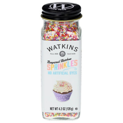 Watkins Rainbow Decorating Nonpareils 4.2oz - 4.2 OZ - Image 2