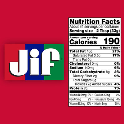 Jif Creamy Peanut Butter - 40 Oz - Image 5