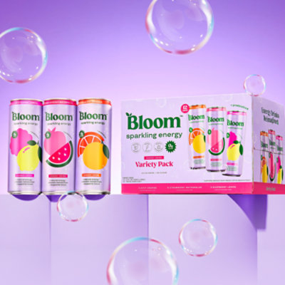Bloom Sparkling Energy Drink Variety Pack - 12-12 Fl. Oz - Image 3