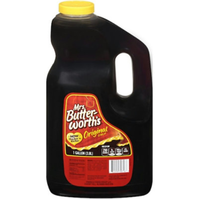 Mrs. Butterworth Original Syrup, 1 Gallon Jug, 4/Case - Image 1