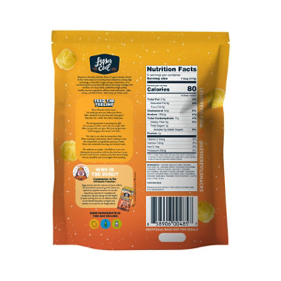 Lesser Evil Corn Puffs Real Cheddar 6ct - 6 CT - Image 4