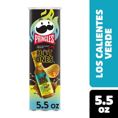 Pringles Los Calientes Verdes 5.5oz - 5.5 OZ - Image 1