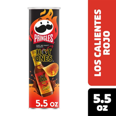 Pringles Los Calientes Rojo 5.5oz - 5.5 OZ - Image 1