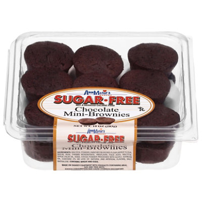 Ann Marie's Sugar Free Choc Mini Brownies - 10 OZ - Image 2