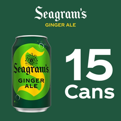 Seagrams Ginger Ale 15-12fz - 15-12 FZ - Image 5