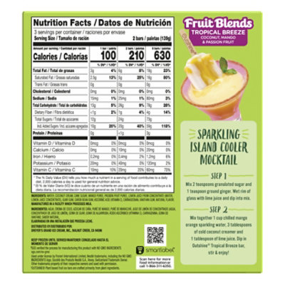 Outshine Fruit Blends Tropical Punch Bars - 15 FZ - Image 3