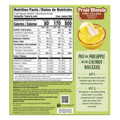 Outshine Fruit Blends Pina Colada Bars - 15 FZ - Image 2