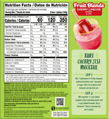 Outshine Fruit Blends Cherry Limeade Bars - 15 FZ - Image 5