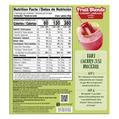 Outshine Fruit Blends Cherry Limeade Bars - 15 FZ - Image 2
