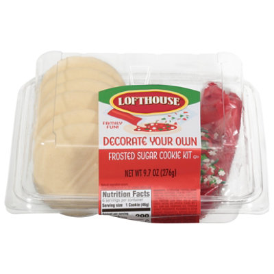 Lofthouse  Frosted Sugar Cookies Decorating Kit - 9.7 OZ - Image 2
