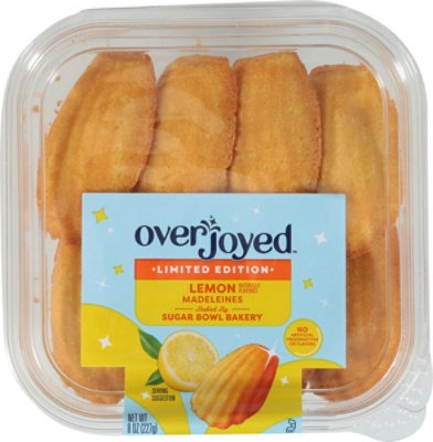 Overjoyed Lemon Madeleines - 8 Oz