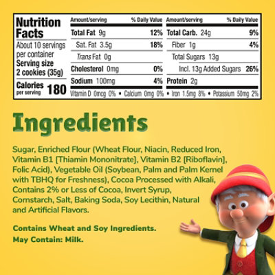 Keebler E.L. Fudge Elfwich Cookies Stuffed with Crème Filling - 13.4 Oz - Image 1