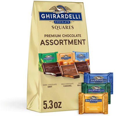 Ghirardelli Premium Chocolate Squares Assortment - 5.3 Oz