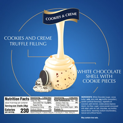 Lindor Cookies & Cream - 5.1 OZ - Image 5