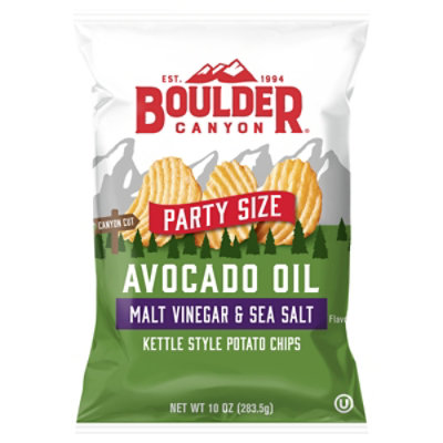 Boulder Canyon Avocado Oil Malt Vinegar 10oz - 10 OZ - Image 2