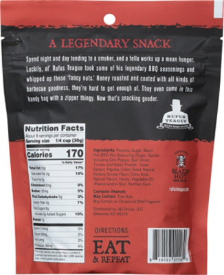 Rufus Teague Peanuts Hot Bbq Honey 9oz - 9 OZ - Image 6