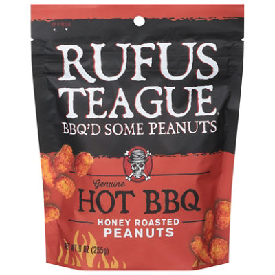 Rufus Teague Peanuts Hot Bbq Honey 9oz - 9 OZ - Image 1