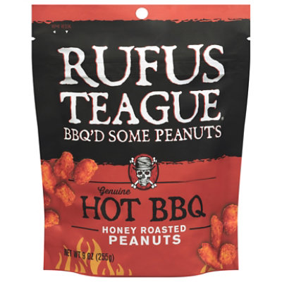Rufus Teague Peanuts Hot Bbq Honey 9oz - 9 OZ - Image 1