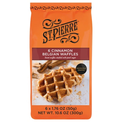 St Pierre Belgian Cinnamon Waffles - 1.76 OZ