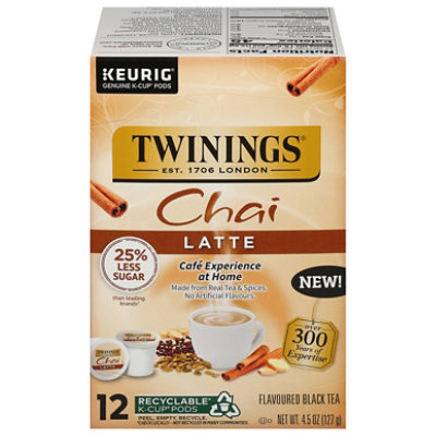 Twinings Chai Latte Tea Kcup 12 Ct - 12 CT