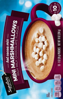 Signature Select Rich Chocolate Flavor With Marshmallows Hot Cocoa Mix 10-1 Ounce Packets - 10-1 OZ - Image 4