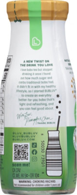 Bubluv Bubble Tea Matcha Soy Latte - 9.5 FZ - Image 5