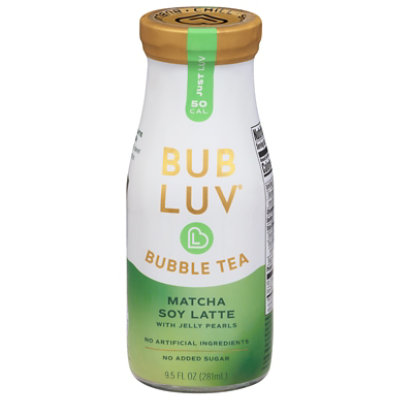 Bubluv Bubble Tea Matcha Soy Latte - 9.5 FZ - Image 1