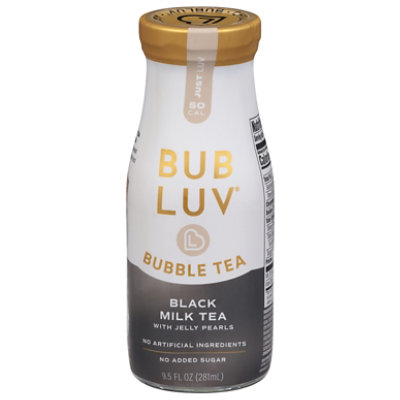 Bubluv Bubble Tea Black Milk Tea - 9.5 FZ - Image 2