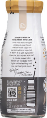 Bubluv Bubble Tea Black Milk Tea - 9.5 FZ - Image 5