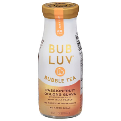 Bubluv Bubble Tea Oolong Passionfruit Guava - 9.5 FZ - Image 1