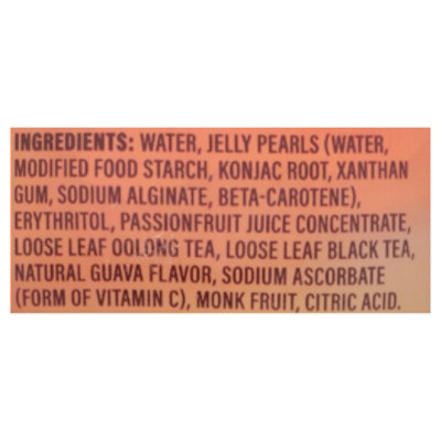 Bubluv Bubble Tea Oolong Passionfruit Guava - 9.5 FZ - Image 4