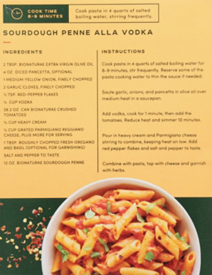 Bionaturaepasta Penne Rigate Sourdough 12oz - 12 OZ - Image 5