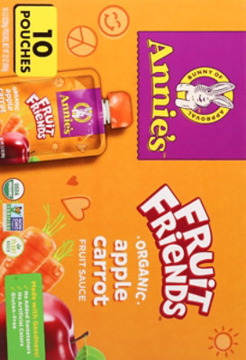 Annies Fruit Friends Apple Carrot 10pk - 10 PK - Image 5