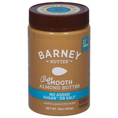 Barney Butter Almond Butter Bare Smooth 16oz - 16 OZ - Image 3