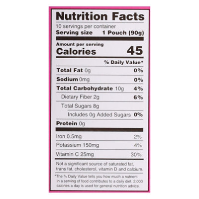 Annies Fruit Friends Apple Strawberry 10pk - 10 PK - Image 3