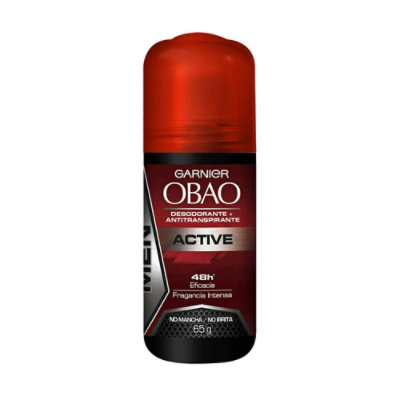 Obao Roll-On Active Hombre 65 mL - Case - 12 Units - Image 1