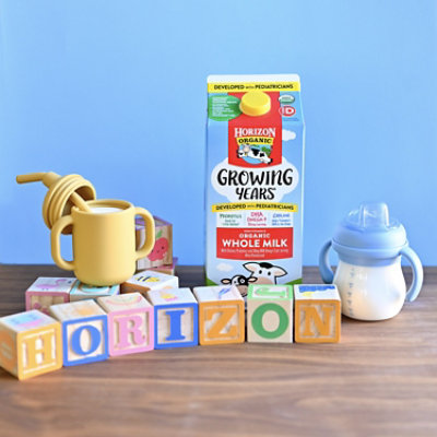 Horizon Organic Growing Years Whole DHA Omega-3 Milk Carton - 59 Fl. Oz. - Image 3