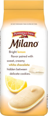 Pepperidge Farm Milano White Chocolate Lemon Flavored Cookies - 7 Oz - Image 4