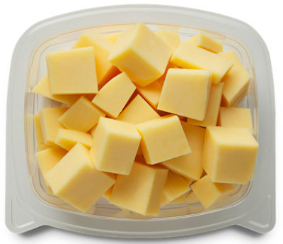 Dietz And Watson Smoked Gouda Cheese Cubed - LB - Image 1