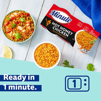 Minute Ready To Serve Hot Honey Chicken Rice 2-4.4 Oz Cups - 8.8 OZ - Image 3