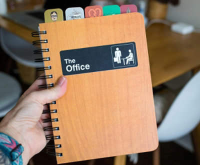 Just Funky The Office Tabbed 288-Page Spiral Notebook Journal - Image 2
