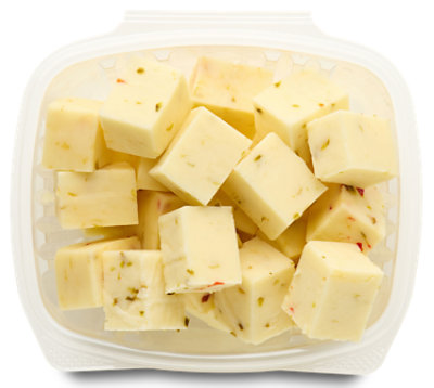 Dietz And Watson Hot Pepper Jack Cheese Cubed - LB - Image 1