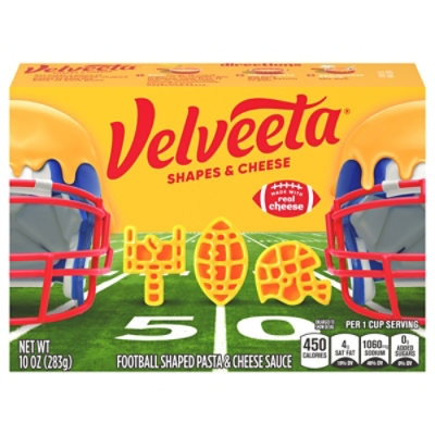 Velveeta Football Shapes & Cheese Mac and Cheese Dinner - 10 Oz - Image 2