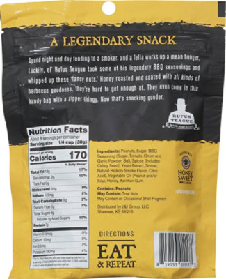 Rufus Teague Peanuts Honey Bbq 9oz - 9 OZ - Image 6