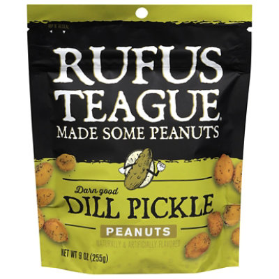 Rufus Teague Peanuts Dill Pickle 9oz - 9 OZ - Image 1