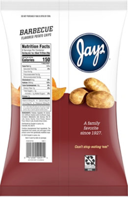 Jays Chips Barbecue 8oz - 8 OZ - Image 4