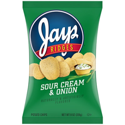 Jays Ridges Sour Cream & Onion 8oz - 8 OZ - Image 1