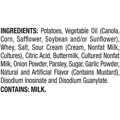 Jays Ridges Sour Cream & Onion 8oz - 8 OZ - Image 3